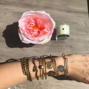 Alex and ani ohm yoga universal sound bracelet